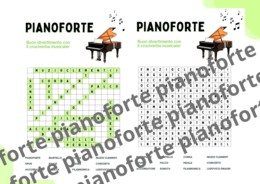 Cruciverba musicale-pianoforte.