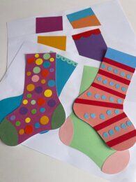 CALZINI SPAIATI COLORATI