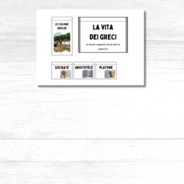 Lapbook Greci da stampare - Storia classe quinta