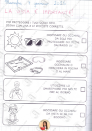 I cinque sensi - la vista