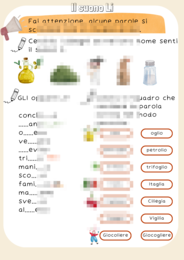 Il suono “gl” e "li"