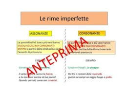 Il test poetico e le figure retoriche