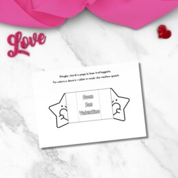 Biglietto San Valentino per bambini