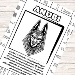 Divinità egizie classe quarta - Libretto da comporre