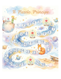 Gioco da tavolo educativo.