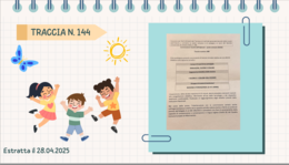 Traccia concorso scuola infanzia