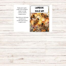 Lapbook sulle api da stampare