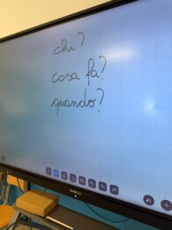 Il verbo per la classe terza