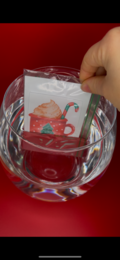 Esperimento/gioco rifrazione della Luce tema Natale. Crealab.