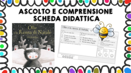 Ollie e la renna di Natale - scheda didattica comprensione