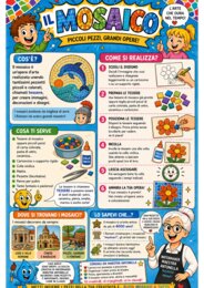 Il mosaico: un'arte antica e colorata