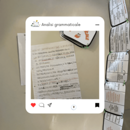 Fisarmonica per l’analisi grammaticale