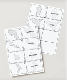 Italia meridionale e isole - Carte regioni