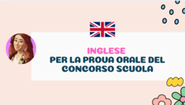 INGLESE PER ORALE CONCORSO SCUOLA PNRR3