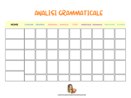 Analisi grammaticale