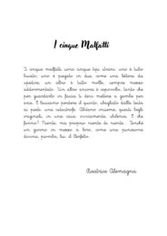 Le imperfezioni. Attività didattiche "i cinque Malfatti" secondo ciclo