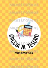 SUPER caccia al tesoro matematica