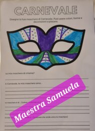 🎭✨ Maschera di Carnevale! ✨🎭