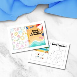 Enigmistica per bambini - Attività e giochi per l'estate