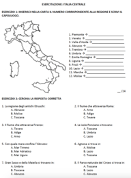 VERIFICA SULL'ITALIA CENTRALE