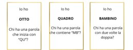 Flashcard lessico ed ortografia