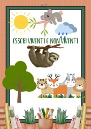 ESSERI VIVENTI E NON VIVENTI
