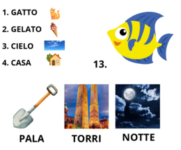 Presentazione con auto dettato con diversi suoni (ripasso fonologico)