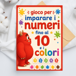 Gioco per imparare numeri e colori