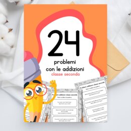 24 problemi con le addizioni classe seconda