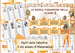 📚✨ Kit Tabelline a Tema Egizi ✨🏺 MAESTRA PIERA