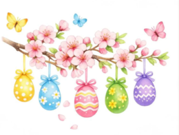 Lavoretto di Pasqua popup. 6 template per costruirlo