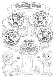 Il Mio Albero Genealogico 🌳- inglese 🇬🇧✏️
