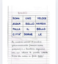 Programmazione italiano classe terza GENNAIO