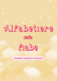 Alfabetiere delle fiabe (stampato maiuscolo e minuscolo)