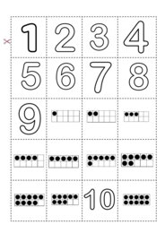 Memory dei numeri - CLASSE PRIMA
