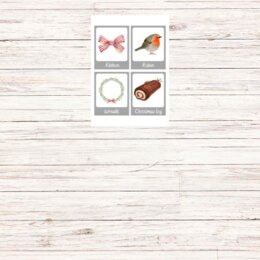Flashcards di Natale in inglese