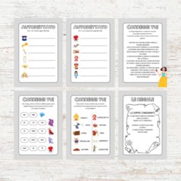 "Ortografia nel paese delle fiabe" - Schede di ortografia per la scuola primaria - Pacchetto/Quaderno per tutto l'anno