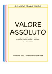 EQUAZIONI E DISEQUAZIONI CON IL VALORE ASSOLUTO