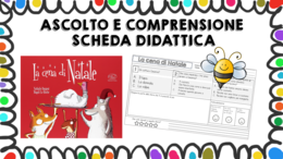 La cena di Natale - scheda didattica comprensione