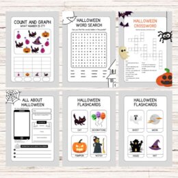 Schede didattiche halloween in inglese