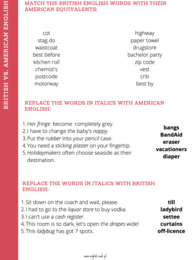 British vs. American English