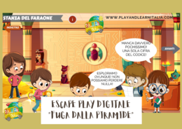 ESCAPE PLAY SUGLI EGIZI_"FUGA DALLA PIRAMIDE"