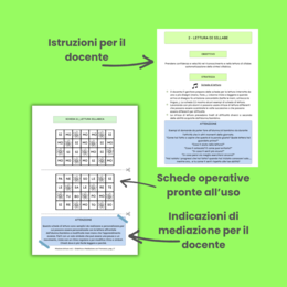 Potenziamento Lettura: Schede Sillabiche e Lettura Rapida per la Fluidezza | BES/DSA (Modulo B)
