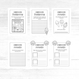Diario dell’estate per bambini in PDF da stampare