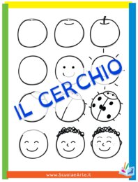 Disegno con le forme: il cerchio
