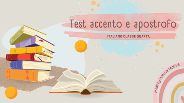 Test sull’accento e sull’apostrofo