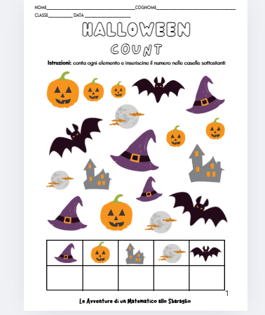 Attività Matematiche per Halloween