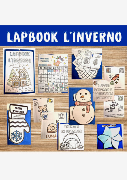 ❄️ Lapbook d’Inverno