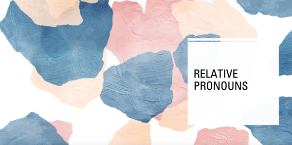 Pronomi relativi - Relative pronouns