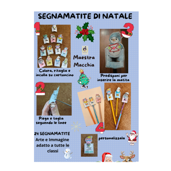 Segnamatite di Natale